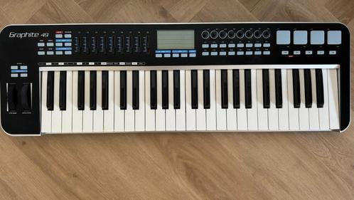 Samson Graphite 49 USB Midi keyboard, Muziek en Instrumenten, Keyboards, Zo goed als nieuw, 49 toetsen, Overige merken, Aanslaggevoelig