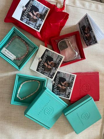 rebel&rose armbanden maat S.  roze  wit mint en zilver beschikbaar voor biedingen