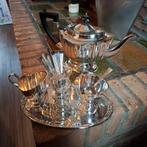 Zilveren theeservies, Antiek en Kunst, Ophalen of Verzenden