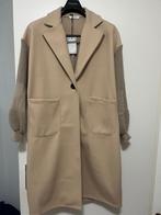 Nieuw ongedragen met kaartje mooie jas Tan mt l, Beige, Maat 42/44 (L), Nieuw, Ophalen of Verzenden