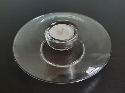 mooie waxinelichthouder van glas, slechts €3,50 verzendkstn!, Huis en Inrichting, Woonaccessoires | Kandelaars en Kaarsen, Nieuw
