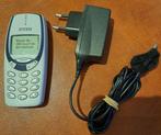 Nokia 3330 mobile telefoon retro met Nokia adapter, Minder dan 3 megapixel, Fysiek toetsenbord, Gebruikt, Klassiek of Candybar