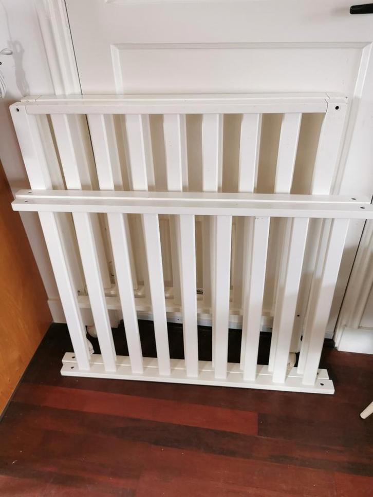 box 79 x 98 cm, wit, Kinderen en Baby's, Boxen, Gebruikt, Rechthoekig, In hoogte verstelbaar, Ophalen