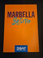 Brochure Seat Marbella Besito 1995, Ophalen of Verzenden, Zo goed als nieuw, Overige merken