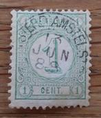 kleinrond Amsterd:-Amstelstraat (424C), Verzenden, T/m 1940, Gestempeld