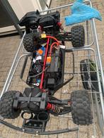Arrma Mojave 6S BLX V2 1/7 Spektrum Firma RTR - Groen/Zwart, Ophalen of Verzenden, Zo goed als nieuw, Elektro, Auto offroad