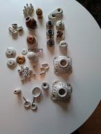 koper/porselein oud electra. Schakelaars fittingen enz., Antiek en Kunst, Ophalen of Verzenden