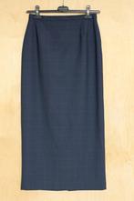Laura Ashley blauwe lange wollen klassieke rok met ruit M 38, Maat 38/40 (M), Blauw, Ophalen of Verzenden, Zo goed als nieuw