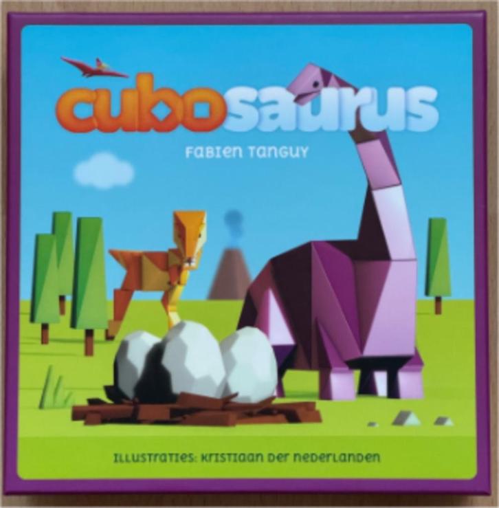CuboSaurus bordspel, Hobby en Vrije tijd, Gezelschapsspellen | Bordspellen, Zo goed als nieuw, Ophalen of Verzenden