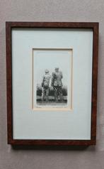 Unieke ets Hans Leijerzapf (1980)  2 figuren, vader en zoon, Antiek en Kunst, Kunst | Etsen en Gravures, Ophalen of Verzenden