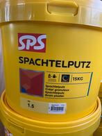 SPS spachtelputz 1,5 mm  25 emmers “silk grey”, Doe-het-zelf en Verbouw, Verf, Beits en Lak, 15 tot 20 liter, Ophalen, Nieuw, Grijs