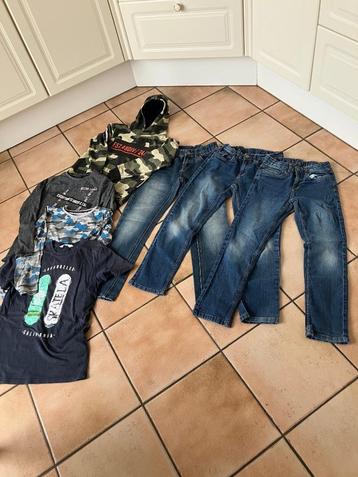 Stoer kledingpakket voor jongen 146-152 5 stuks + 3 gratis beschikbaar voor biedingen