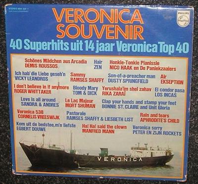 Veronica Souvenir: 40 hits uit Veronica Top 40 1974 LP611, Cd's en Dvd's, Vinyl | Verzamelalbums, Gebruikt, Pop, 12 inch, Ophalen of Verzenden