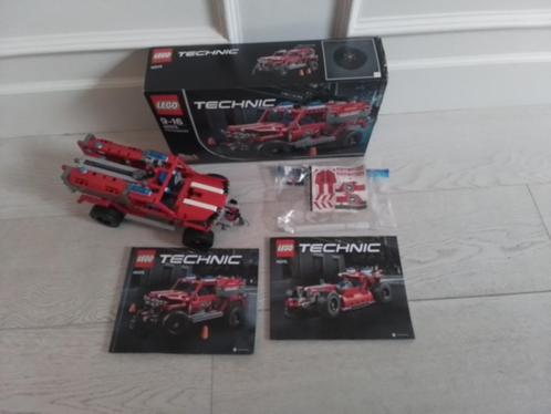 Lego: Technic 42075 First Responder met doos en boekjes, Kinderen en Baby's, Speelgoed | Duplo en Lego, Zo goed als nieuw, Lego