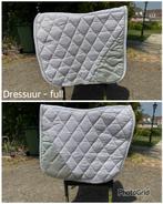Wit dekje met glitters - dressuur full, Ophalen of Verzenden, Gebruikt, Dekje