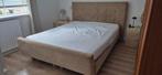 Boxspring 160/200, Huis en Inrichting, Slaapkamer | Bedden, Gebruikt, Tweepersoons, Ophalen of Verzenden, 160 cm