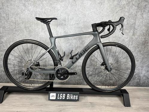 💥 Cube Agree C62 Pro Sram Rival AXS 12 Speed Carbon Disc, Fietsen en Brommers, Fietsen | Racefietsen, Zo goed als nieuw, Overige merken