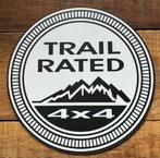 JEEP Trail rated    reclamebord, Ophalen of Verzenden, Zo goed als nieuw, Auto's