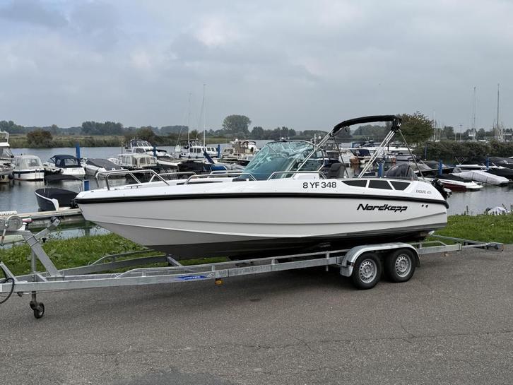 Nordkapp Enduro 605, Watersport en Boten, Vis- en Consoleboten, Zo goed als nieuw, 70 pk of meer, 6 meter of meer, Benzine, Polyester