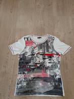 Wit Witteveen shirt maat L, Wit, Maat 42/44 (L), Ophalen of Verzenden, Zo goed als nieuw