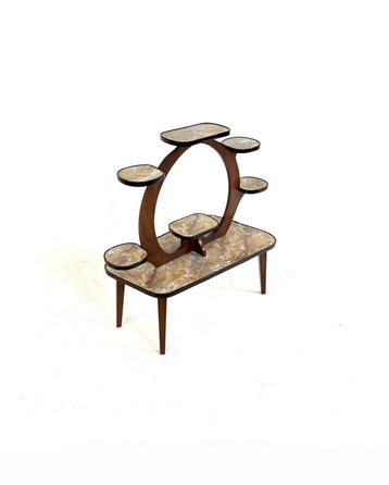 Vintage XL plantentafel jaren ‘60 beschikbaar voor biedingen
