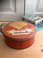 Oud blik van Verkade uit 1930, Verzamelen, Blikken, Ophalen of Verzenden, Gebruikt, Koek(jes), Verkade