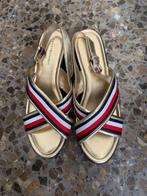 Tommy Hilfiger Sleehak Maat 39 - Zo goed as nieuw, Blauw, Zo goed als nieuw, Tommy Hilfiger, Sandalen of Muiltjes