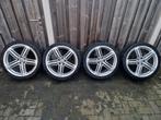 Audi 20" velgen 5x112 8.5J ET45 met 255/35/20 zomerbanden, Ophalen, Gebruikt, 255 mm, Banden en Velgen