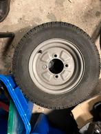 Band op velg 2x Daxara. 5.00-10 60/100/4/0 79M, Ophalen, Gebruikt