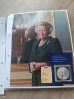 Beatrix biografie collectie deel 2. 9 penningen, Postzegels en Munten, Penningen en Medailles, Ophalen of Verzenden