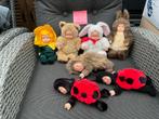 7 nieuwe zgan Anne Geddes baby poppen pluche en kunststof, Verzamelen, Poppen, Ophalen, Nieuw, Babypop