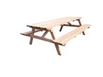 picknicktafel ROBUUST DOUGLAS HOUT, Ophalen of Verzenden, Nieuw, Rechthoekig, Hout