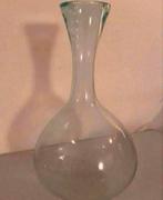 Mooie bolvaas blauw, Ophalen, Blauw, Minder dan 50 cm, Glas