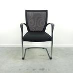 Techo Sidiz Vergaderstoelen | Conferentiestoelen | Zwart, Huis en Inrichting, Stoelen, Gebruikt, Zwart, Ophalen of Verzenden, Metaal