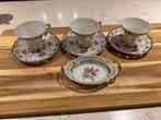 Vintage Dresden China Theeservies, Antiek en Kunst, Antiek | Servies compleet, Ophalen of Verzenden