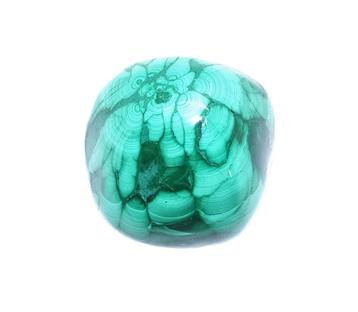 Malachiet gepolijst Congo 70 gram beschikbaar voor biedingen