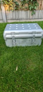 Kist - Vintage Zilverkleurig, Ophalen, Minder dan 50 cm, Gebruikt, Minder dan 50 cm
