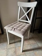 Witte Ikea Ingolf stoel, Ophalen, Gebruikt, Wit, Eén
