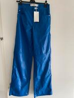 Bershka lederlook broek maat s. Nieuw, Nieuw, Lang, Blauw, Ophalen of Verzenden