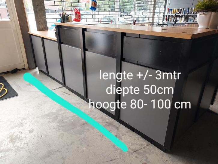 Balie, Huis en Inrichting, Barren, Gebruikt, Ophalen of Verzenden