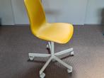Bureaustoel gele kuip Ikea, Gebruikt, Bureaustoel, Ophalen, Geel