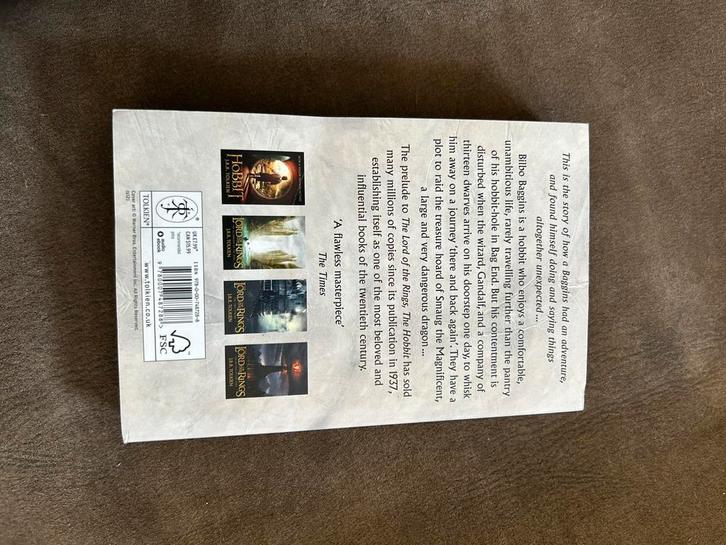 The Hobbit - J.R.R. Tolkien, Boeken, Fantasy, Gelezen, Ophalen of Verzenden