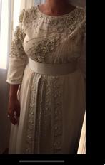 Marokkaanse jurk takshita kaftan, Beige, Maat 38/40 (M), Ophalen of Verzenden, Zo goed als nieuw