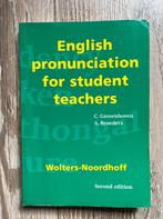 English pronunciation for student teachers - docent Engels, C. Gussenhoven, Zo goed als nieuw, Alpha, HBO