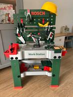 Bosch Speelgoed Werkbank / gereedschapstafel – Goede Staat!, Ophalen, Zo goed als nieuw