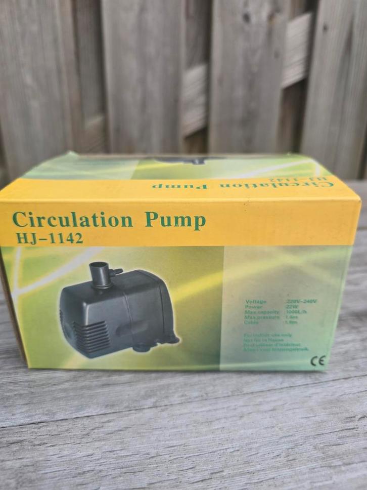 Circulation Pump HJ-1142 – 22W, 1000L/h – 220V-240V, Tuin en Terras, Buitenverlichting, Minder dan 50 watt, Netvoeding, Ophalen of Verzenden