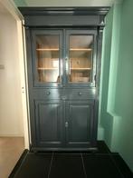Buffetkast te koop grijs 2 meter hoog 1 meter breed, Huis en Inrichting, Kasten | Buffetkasten, Ophalen, Gebruikt, 200 cm of meer
