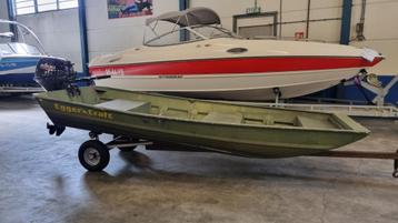 Egger Craft 1440 aluminium Jon boat met Suzuki DF9,9B beschikbaar voor biedingen