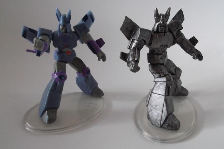 transformers scf act 8 - cyclonus (set van 2 bots) - mib, Verzamelen, Transformers, Nieuw, G1, Decepticons, Ophalen of Verzenden