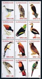 SURINAME !)$ - Dieren: vogels, Ophalen of Verzenden, Dier of Natuur, Postfris